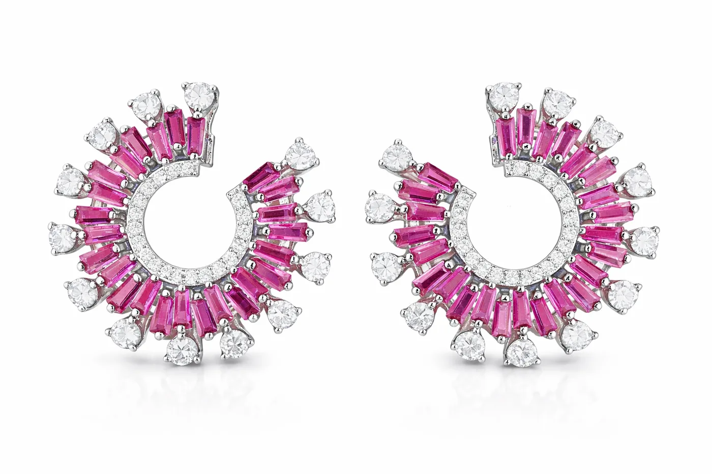 Mystic Night Earrings Pink