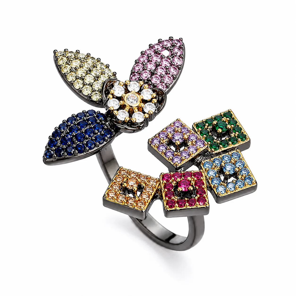Golden Honeybee Ring