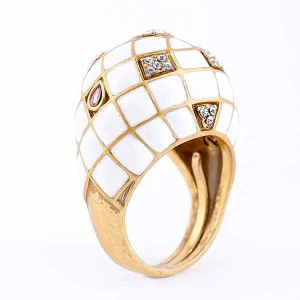 Mosaic Dome Ring