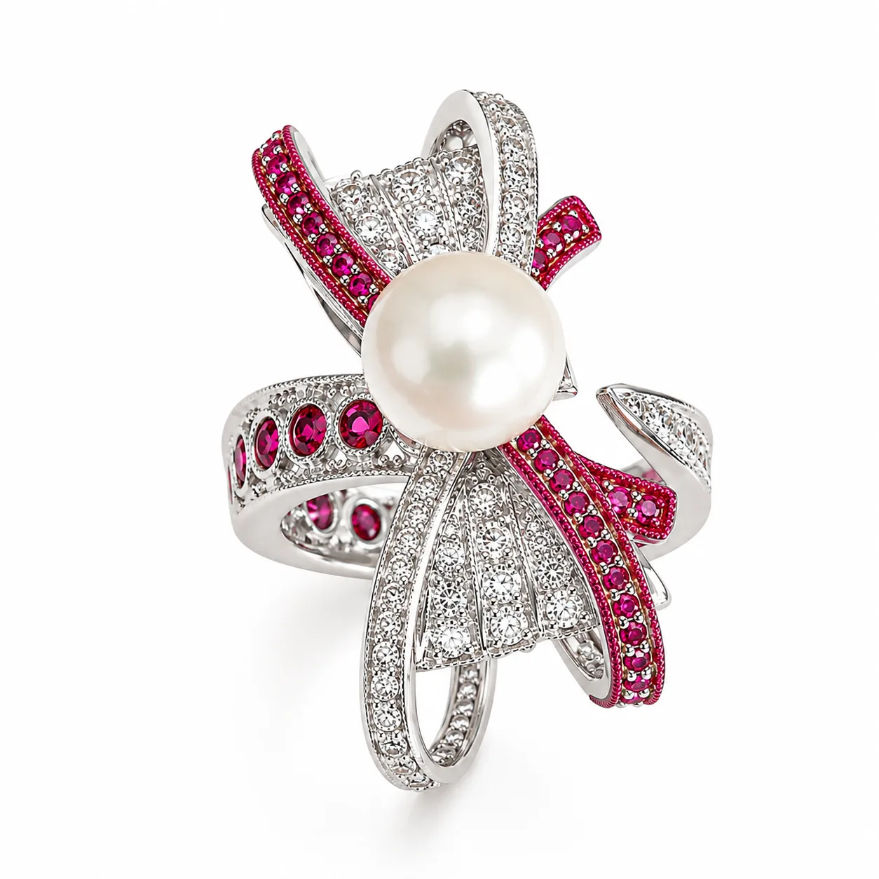 Pearl Bow Ring