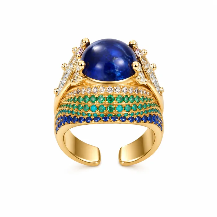 Royal Indigo Majesty Ring
