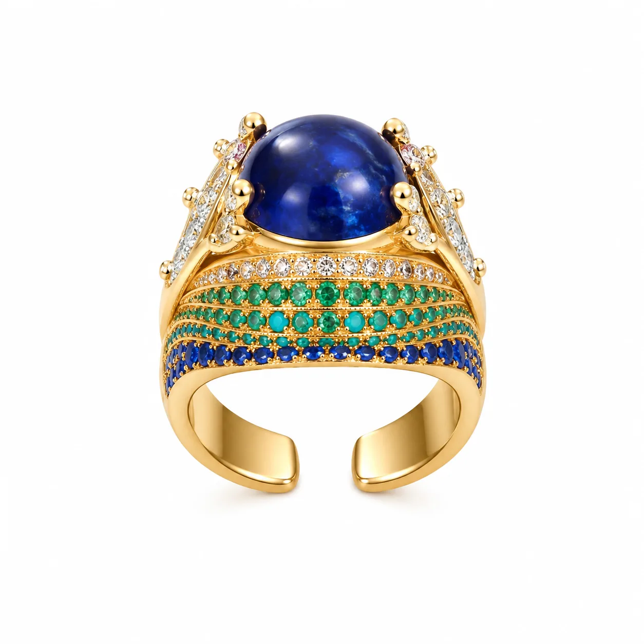 Royal Indigo Majesty Ring
