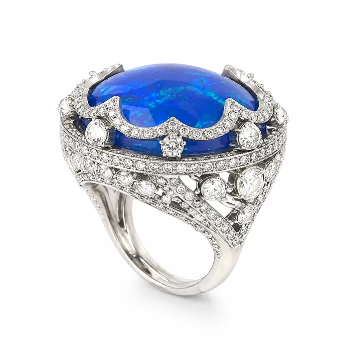 Sapphire Tide Ring